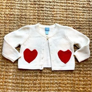 12-18 Months Gap Valentine’s Day Crop Sweater